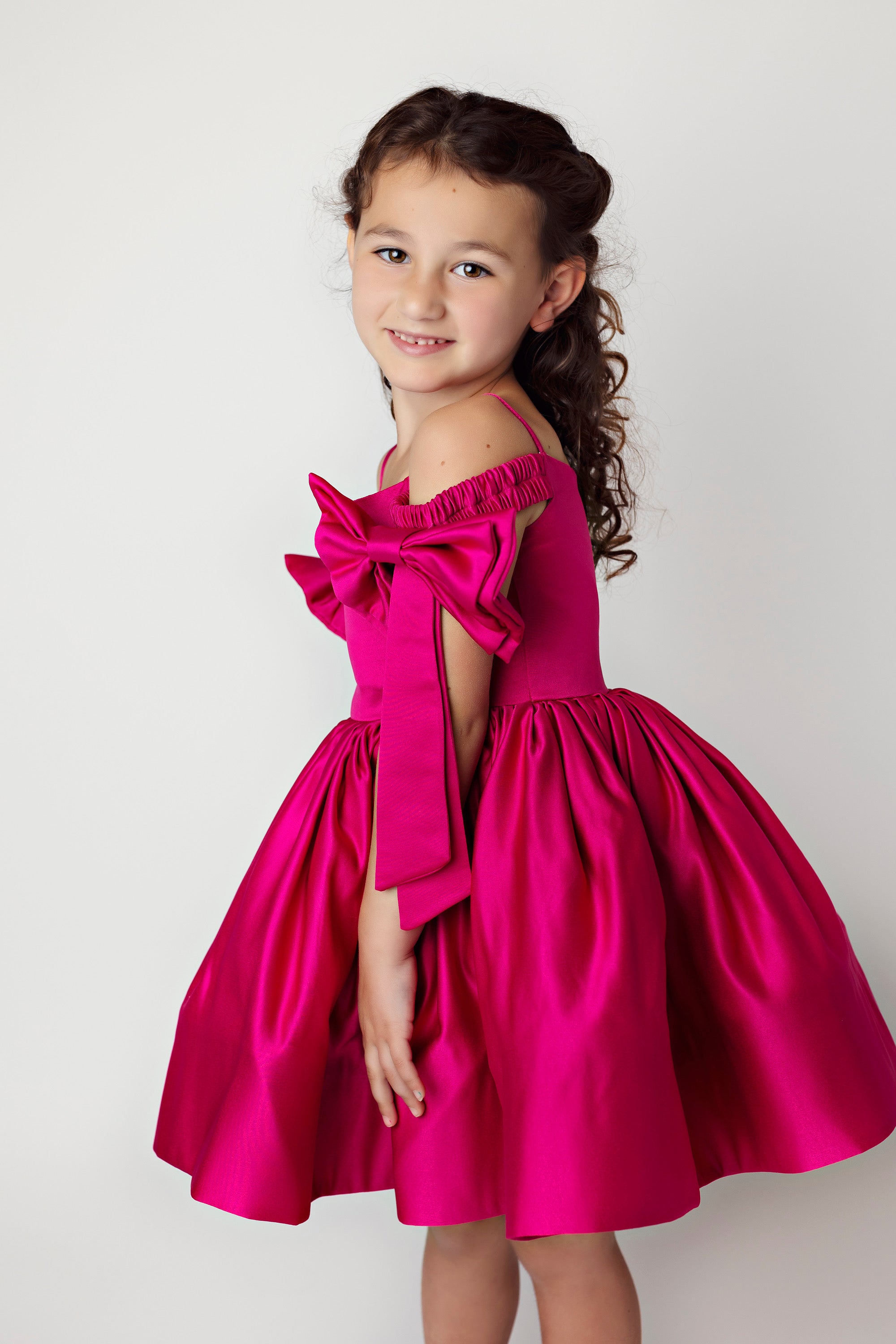 Hot Pink Regal Queen Dress