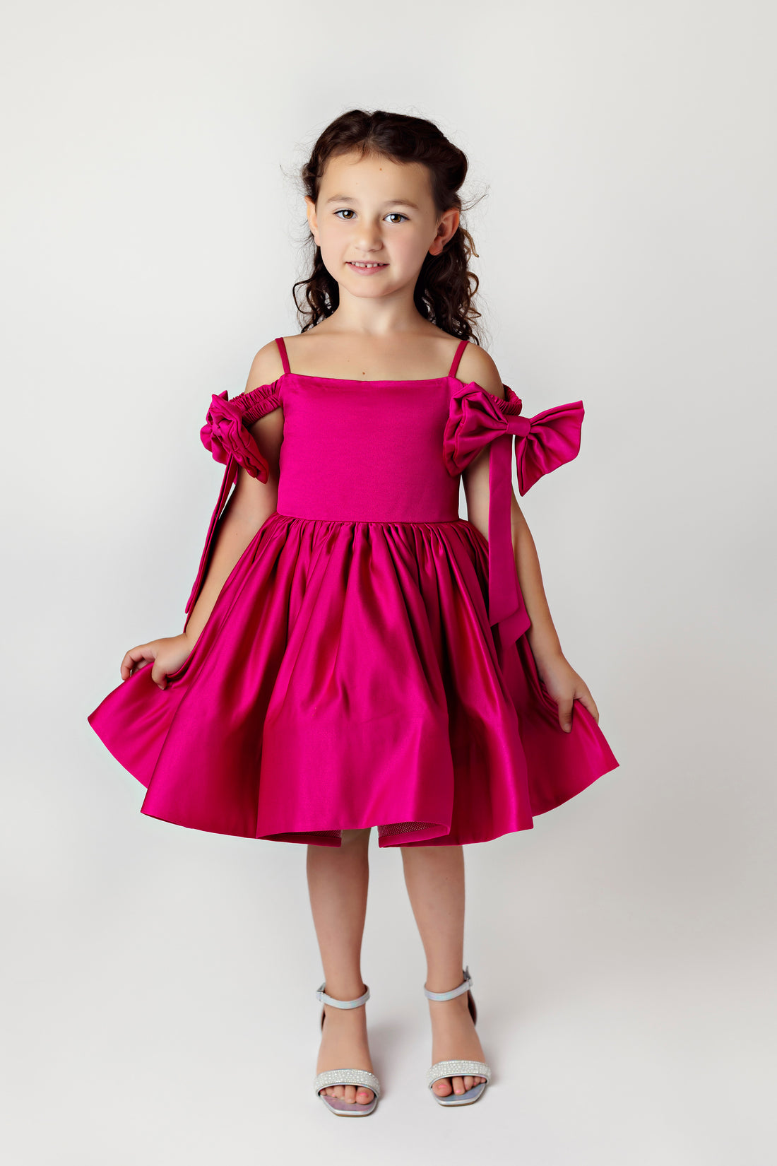 Hot Pink Regal Queen Dress