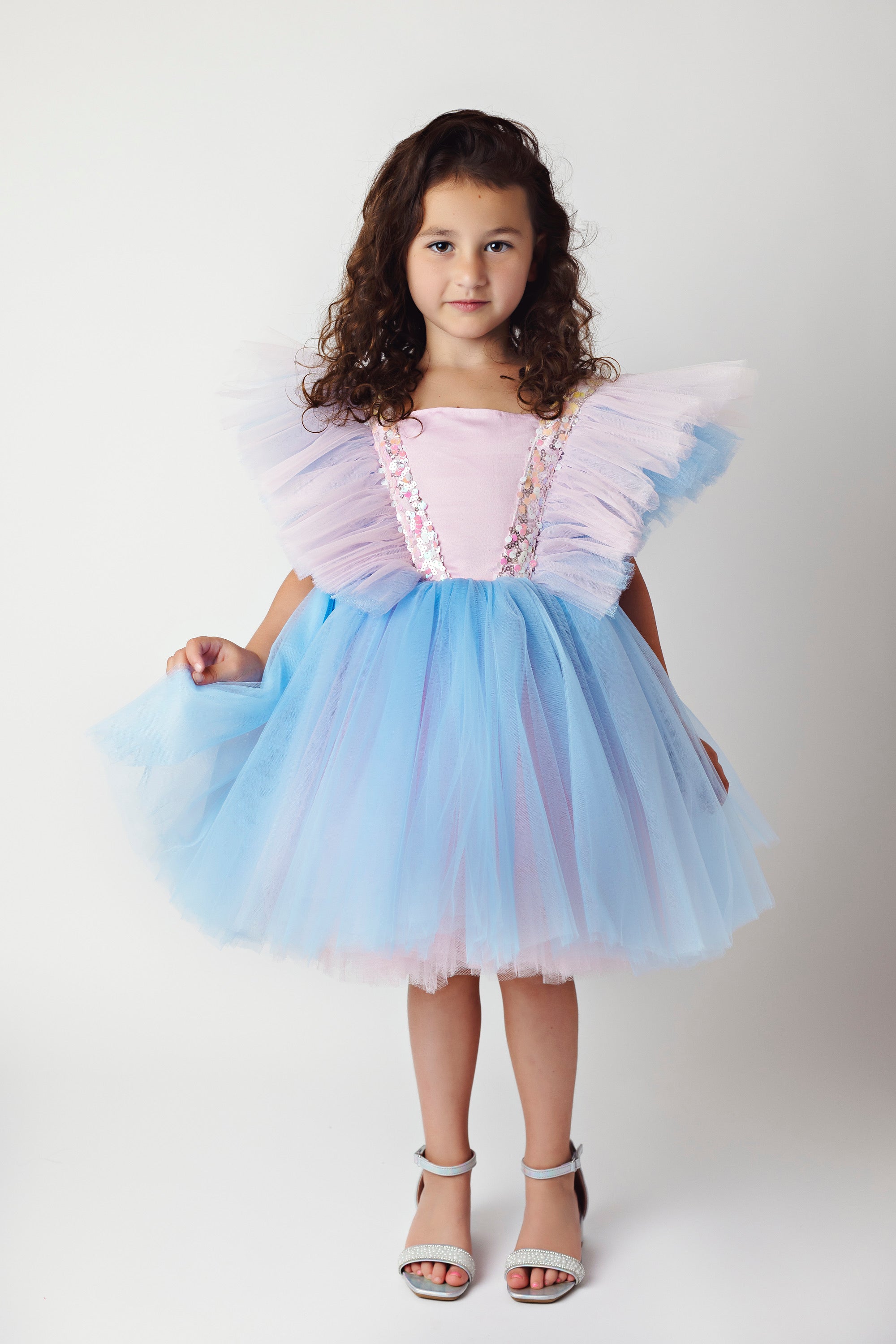 Sequined Ombre Dress